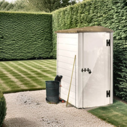 Abri en PVC 1,16m² Evo Tuscany 100.1 monopente réversible – Garofalo