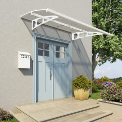 Auvent marquise en polycarbonate 3 mm Bordeaux™ 2230 – Palram