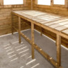 Etagères en bois traité pour serres en bois 9m² Gardy Shelter