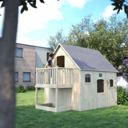 Cabane pour enfants en bois DUPLEX – SOULET