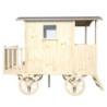 Roulotte pour enfants en bois sur pilotis CARRY - SOULET