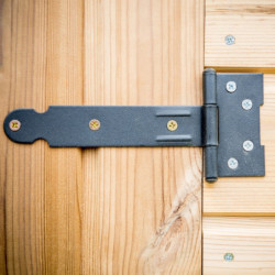 Abri Therma 7,42m² en bois thermo traité et toiture en acier HABRITA