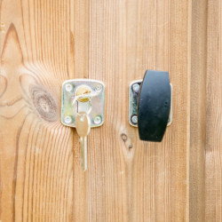 Abri Thermabri 7,81m² en bois thermo traité toiture en acier HABRITA