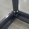 Green Protect Serre de jardin en verre Aluminium et verre trempé Gris 6.05m²