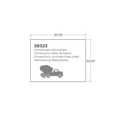 Abri de jardin Odense 9,19m² en bois massif 28mm à toit plat - SOLID