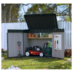 Coffre de jardin en résine brossée Brossium 1150L - Keter 