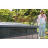 Coffre de jardin en résine brossée Brossium 1150L - Keter 