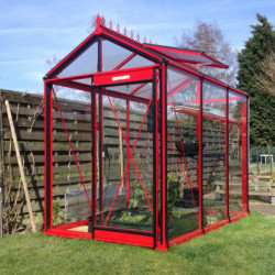 Serre Piccolo 3,56m² en aluminium laqué et verre de sécurité 4mm – ACD