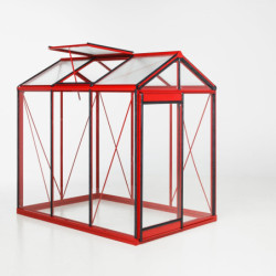 Serre Piccolo 3,56m² en aluminium laqué et verre de sécurité 4mm – ACD