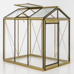Serre Piccolo 3,56m² en aluminium laqué et verre de sécurité 4mm – ACD