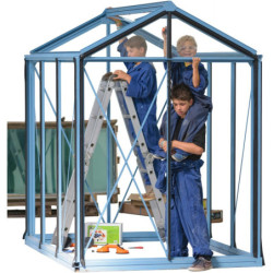 Serre Piccolo 3,56m² en aluminium laqué et verre de sécurité 4mm – ACD