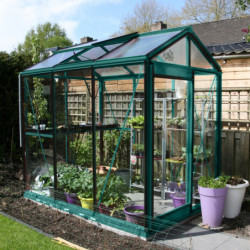 Serre Piccolo 3,56m² en aluminium laqué et verre de sécurité 4mm – ACD