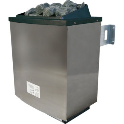 Sauna traditionnel Sonara 6 à 8 places 40mm + poêle 9kw à commandes externes EASY KARIBU