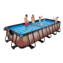 Exit Toys Piscines tubulaires Marron
