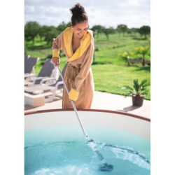 Balai aspirateur Aquascan Electric sur batterie pour spas et piscines Bestway