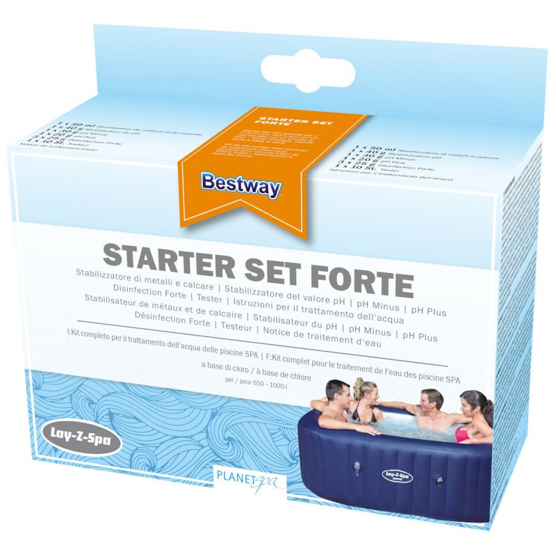 Kit de traitement de l'eau pour spas Lay-Z-Spa Bestway