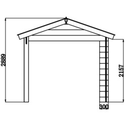 Woodlife Garden Abris de jardin en composite Composite Gris 9.00m²