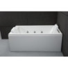 Baignoire balnéo duo + tablier - Cetana - 170 x 100 cm - SPALINA