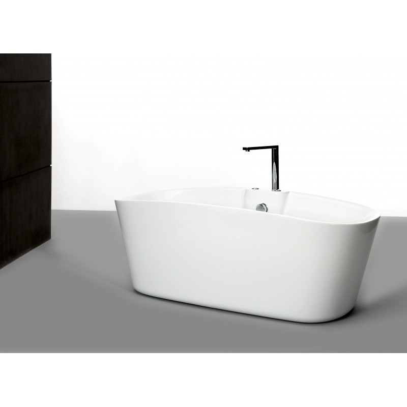 Baignoire balnéo + tablier - îlot - Tao - SPALINA