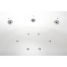 Baignoire balnéo d'angle - 135 x 135 cm - Samsara - SPALINA