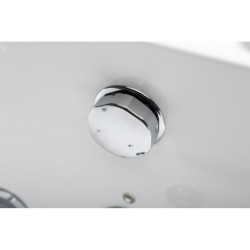 Baignoire balnéo d'angle - 135 x 135 cm - Samsara - SPALINA