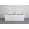 Baignoire balnéo + tablier - 170 x 80 cm - Maya - SPALINA