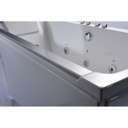 Baignoire balnéo + tablier - 170 x 80 cm - Maya - SPALINA