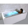 Baignoire balnéo + tablier - 170 x 80 cm - Maya - SPALINA