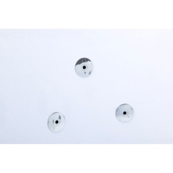 Baignoire balnéo + robinetterie - 135 x 135 cm - Tasmanie - SPALINA