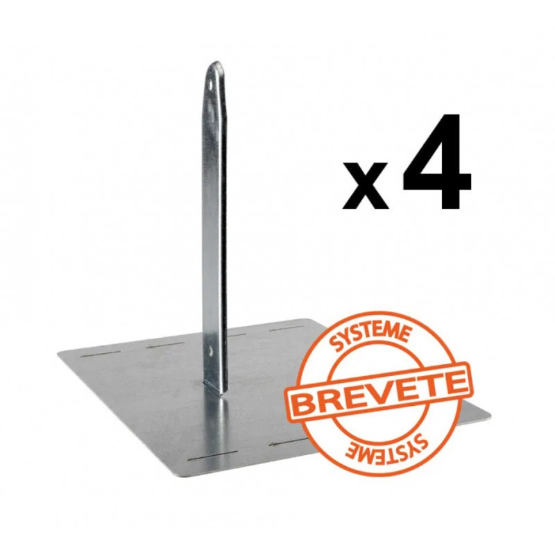 Kit de scellement pour portique bois ou métal SECUR’IN - Trigano Jardin