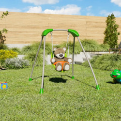 Portique bébé pliable TATOU avec siège coque Baby K - Trigano Jardin