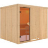 Sauna traditionnel modulable GOBIN 3 à 4 places 68mm KARIBU