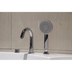 Baignoire balnéo 150x150cm - Athol - DOCCELLI