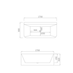 Baignoire balnéo - îlot - Marie-Galante - DOCCELLI