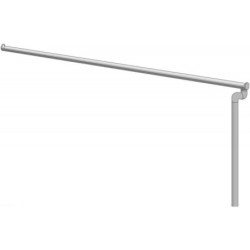 Gouttière en pvc couleur gris pour carport modulable Solid