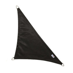 Voile d'ombrage triangle 90° Coolfit 400x400x570cm noir - NESLING