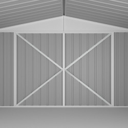 Garage en acier Zincalume Colorbond 19,70m² grande hauteur et largeur EASYSHED