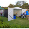 Garage en acier Zincalume Colorbond 19,70m² grande hauteur et largeur EASYSHED