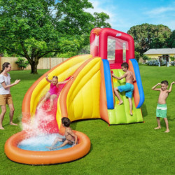 Aire de jeux à air constant avec toboggan et pataugeoire Splash Tower - Bestway