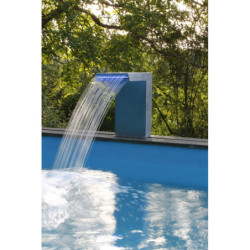 Lame d'eau Straight LED pour piscines - Ubbink