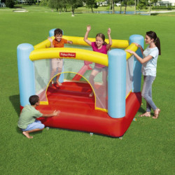 Château gonflable en polyester coloré Bouncetacular Bouncer - Bestway
