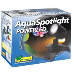 Spot aquatique Aquaspotlight Power Led blanc pour bassin de jardin - Ubbink