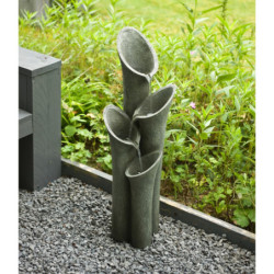 Fontaine de jardin hors sol en polyrésine Montreux kit complet avec pompe - Ubbink