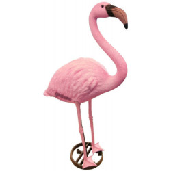 Flamant rose décoratif H.90cm pour bassins de jardin - Ubbink