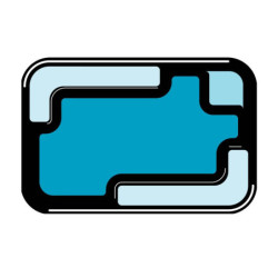 Bassin de jardin préformé 230L en polyéthylène Jupiter - Ubbink