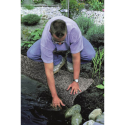 Bâche gravillonnée ClassicFix 5x1m pour bassin de jardin - Ubbink