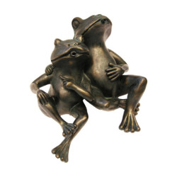 Gargouille duo de grenouilles pour bassin de jardin - Ubbink