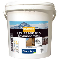 Lasure tous bois Environnement BLANCHON - chêne clair 10L