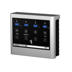 Poêle prêt à brancher 3,6KW avec commande externe BIO EASY + 18 Kg de pierres