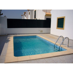 Piscine acier rectangulaire fond plat 6x3xH1,40m avec échelle inox SUNKIT JUPITER